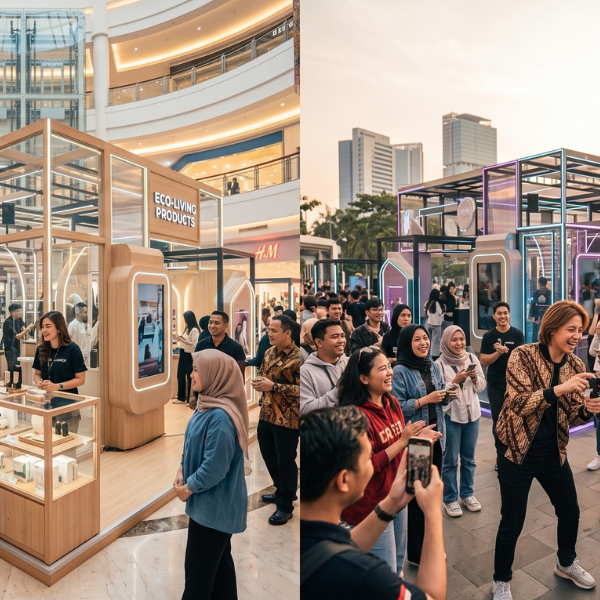 Breakdown Budget Booth Brand Activation Mall vs Outdoor: Mana yang Lebih Efisien? | Happen | Event Organizer & Brand Activation