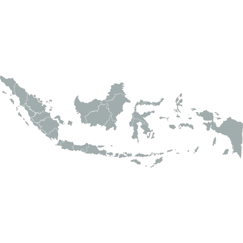 Peta Jangkauan Layanan Happen Indonesia